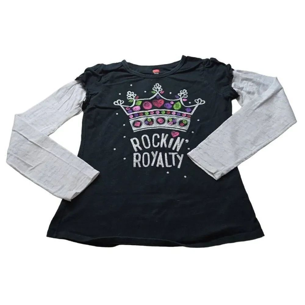 Hanes Rocking Royalty Girl shirt L10/12